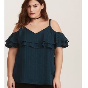 Torrid chiffon top